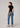 Vincent High Rise Cuffed Wide Leg Jeans