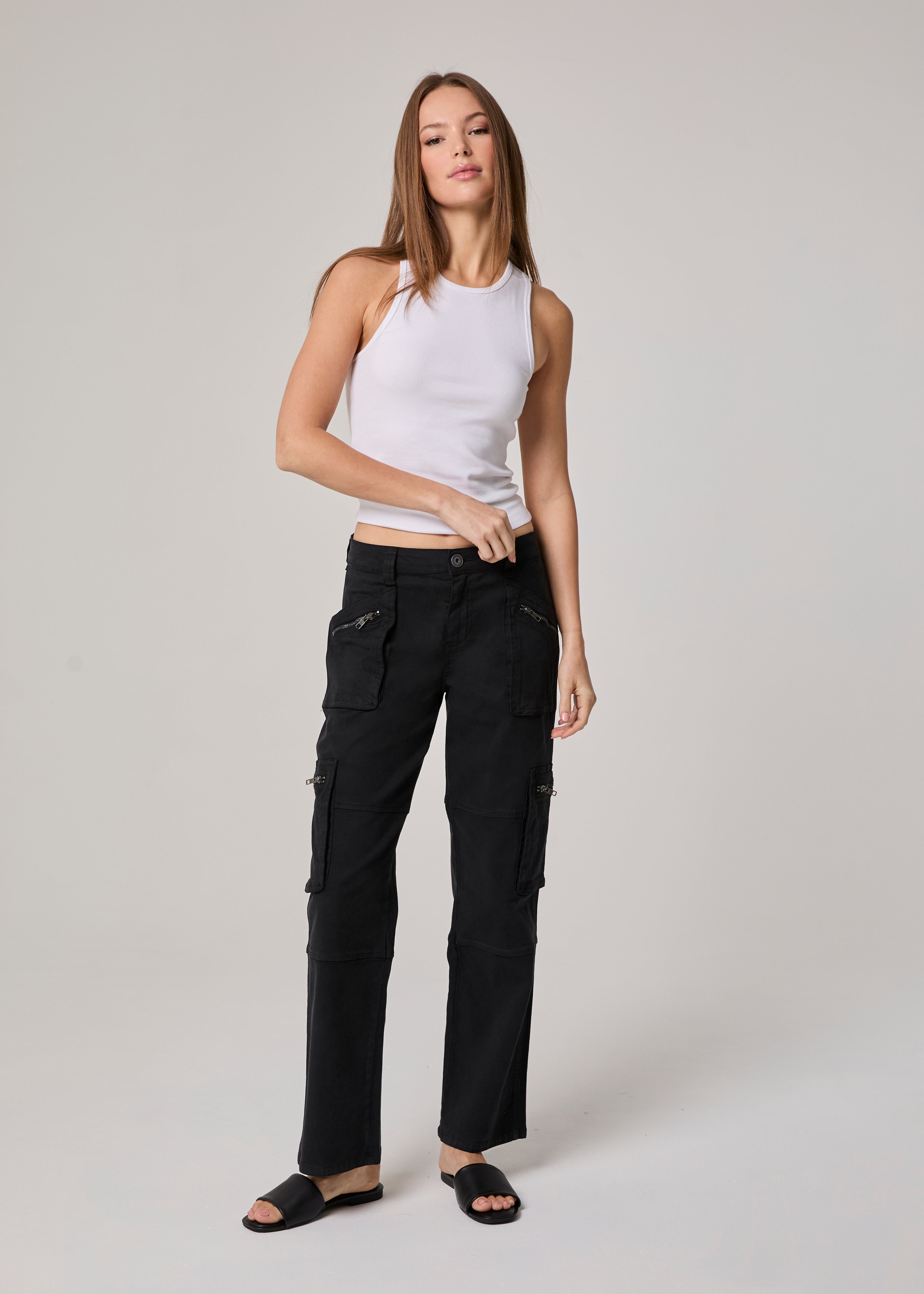 Edyson Stan High Rise Utility Cargo Pant – Edyson