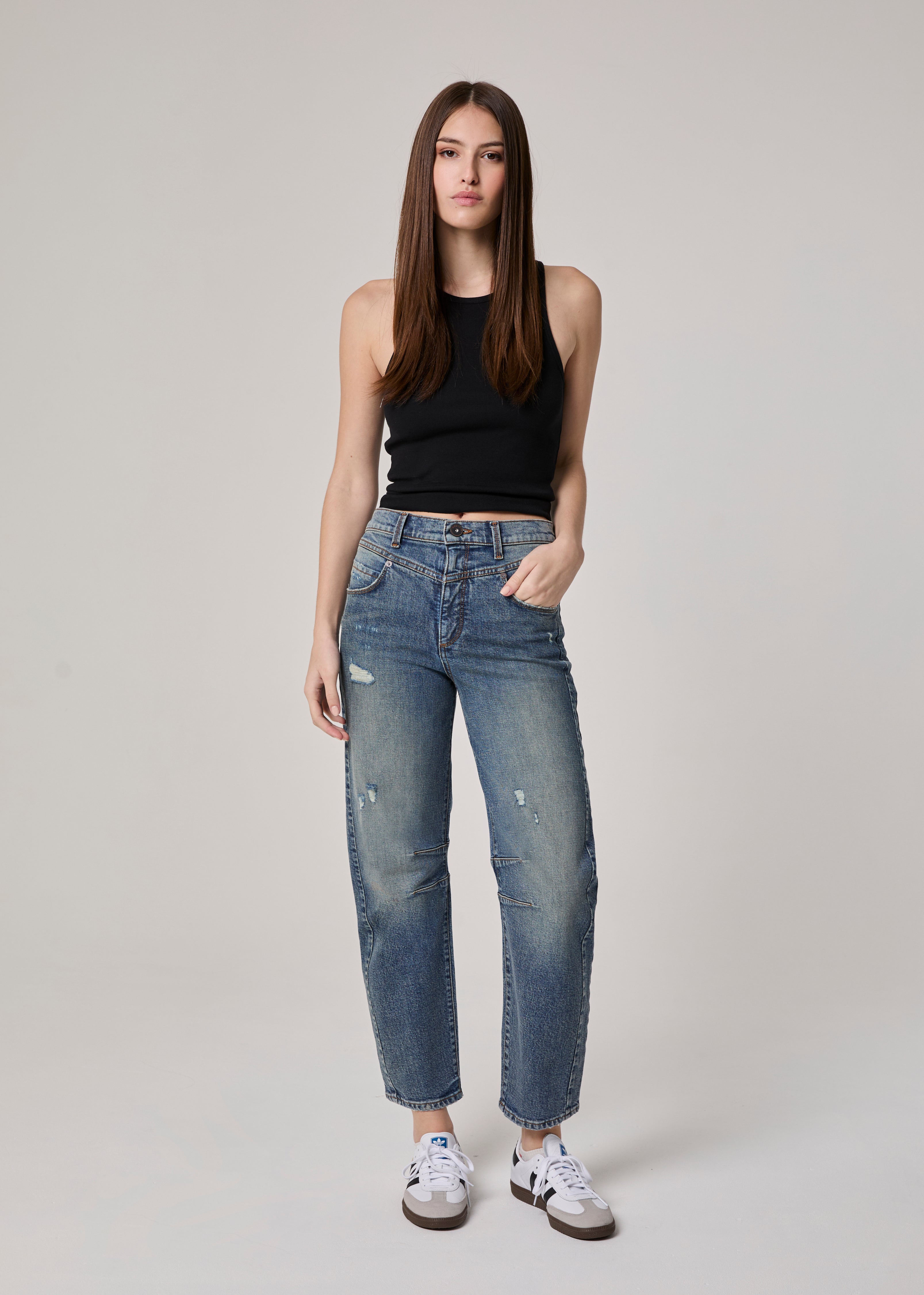 Edyson Jack High Rise Slouchy Barrel Jeans – Edyson